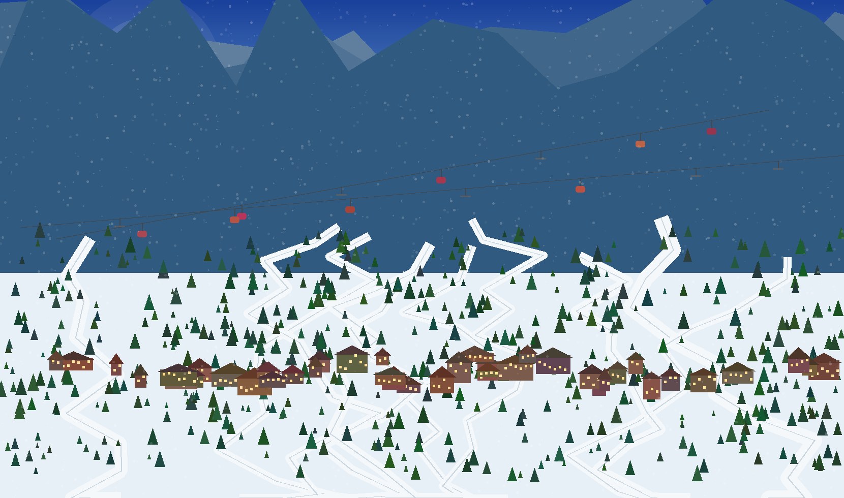 winter panoramic scene 61