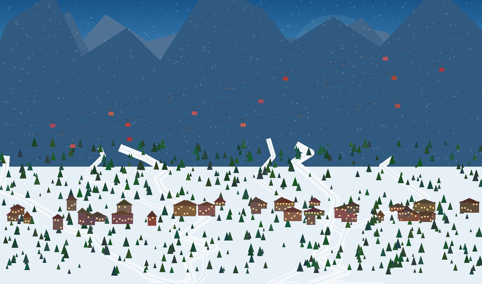 winter panoramic scene 62