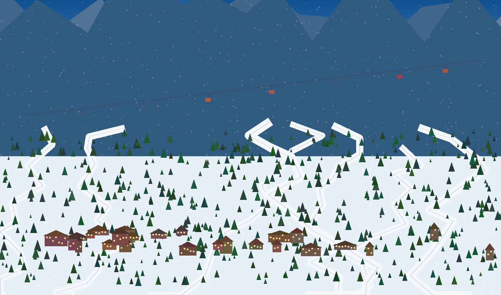 winter alpine scene 62