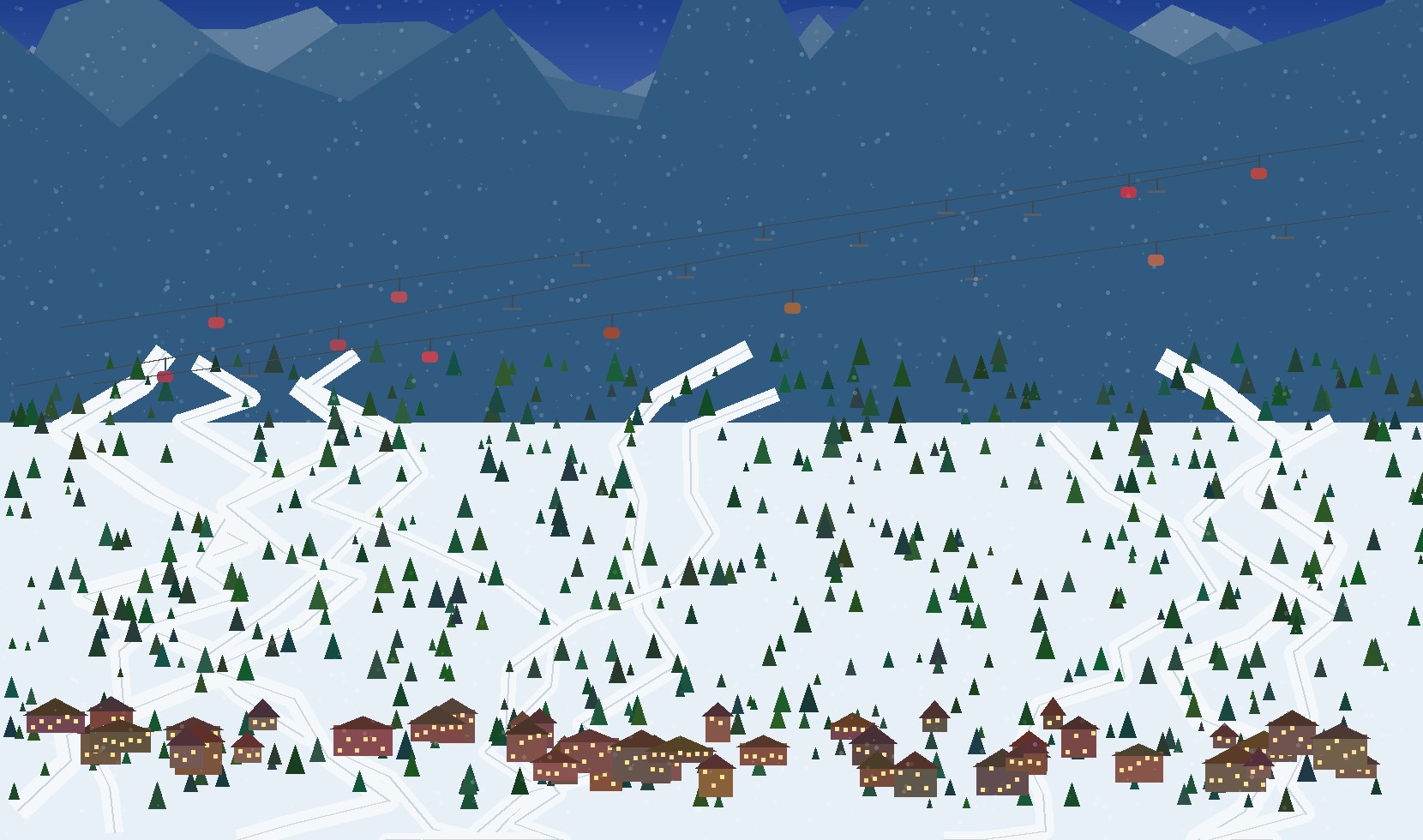 winter alpine scene 63