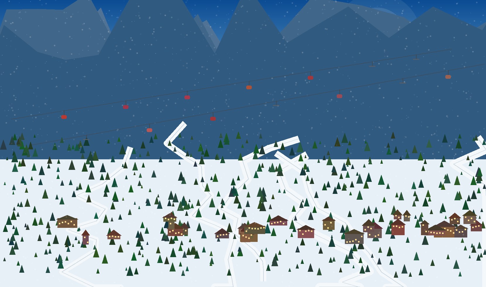 winter panoramic scene 64