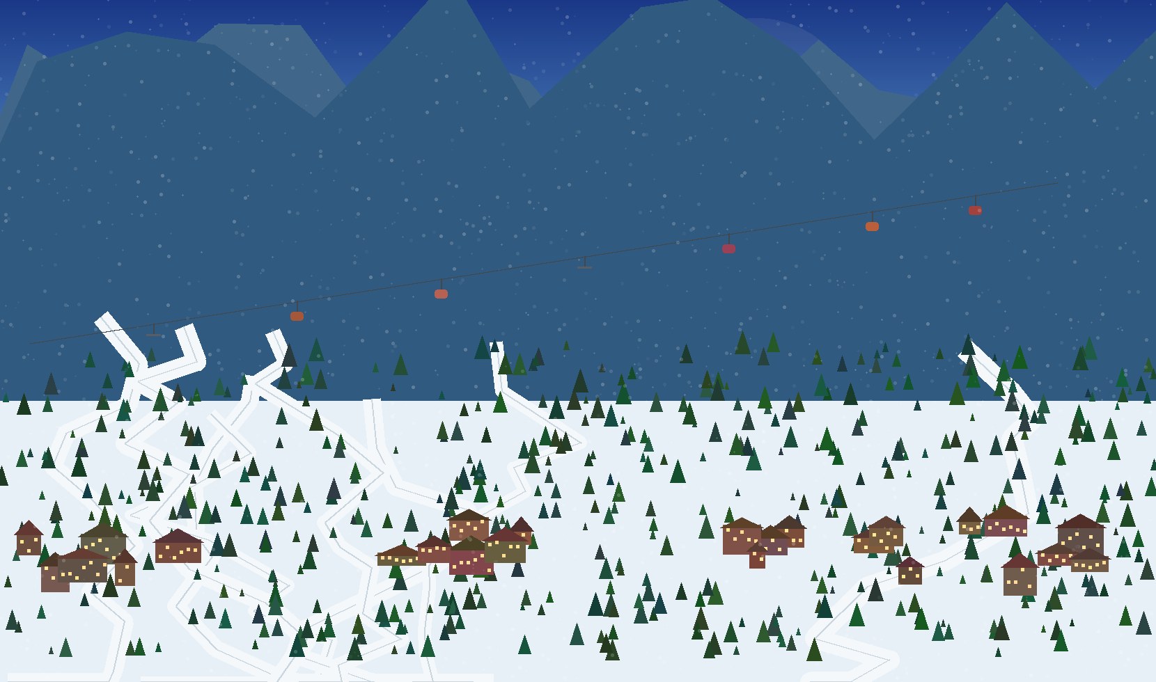 winter panoramic scene 65