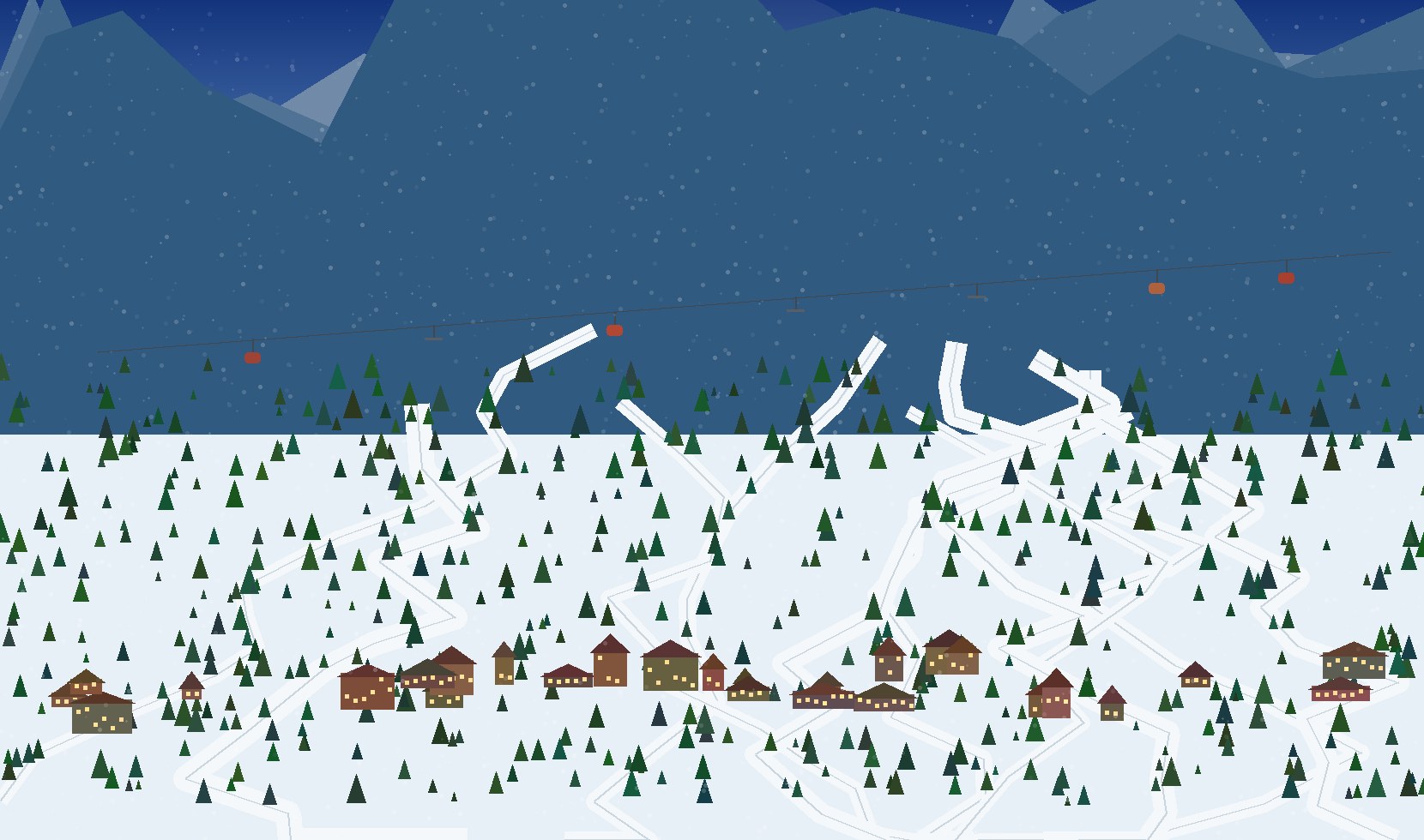 winter alpine scene 65