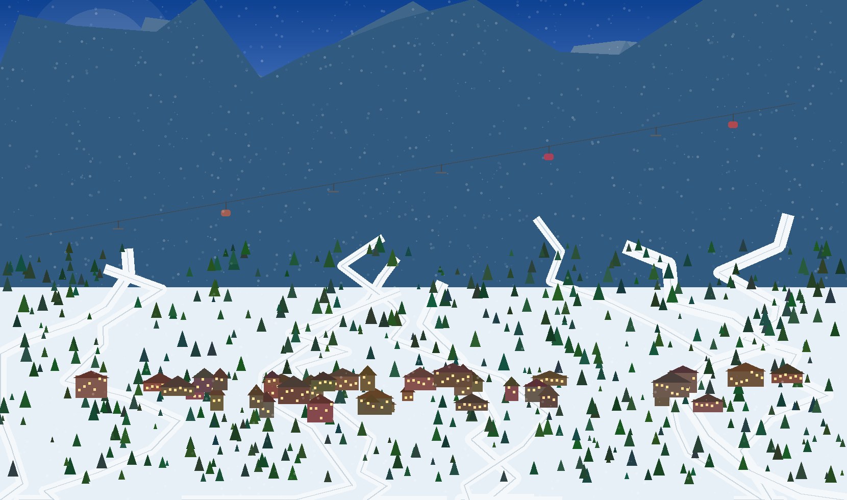 winter panoramic scene 66