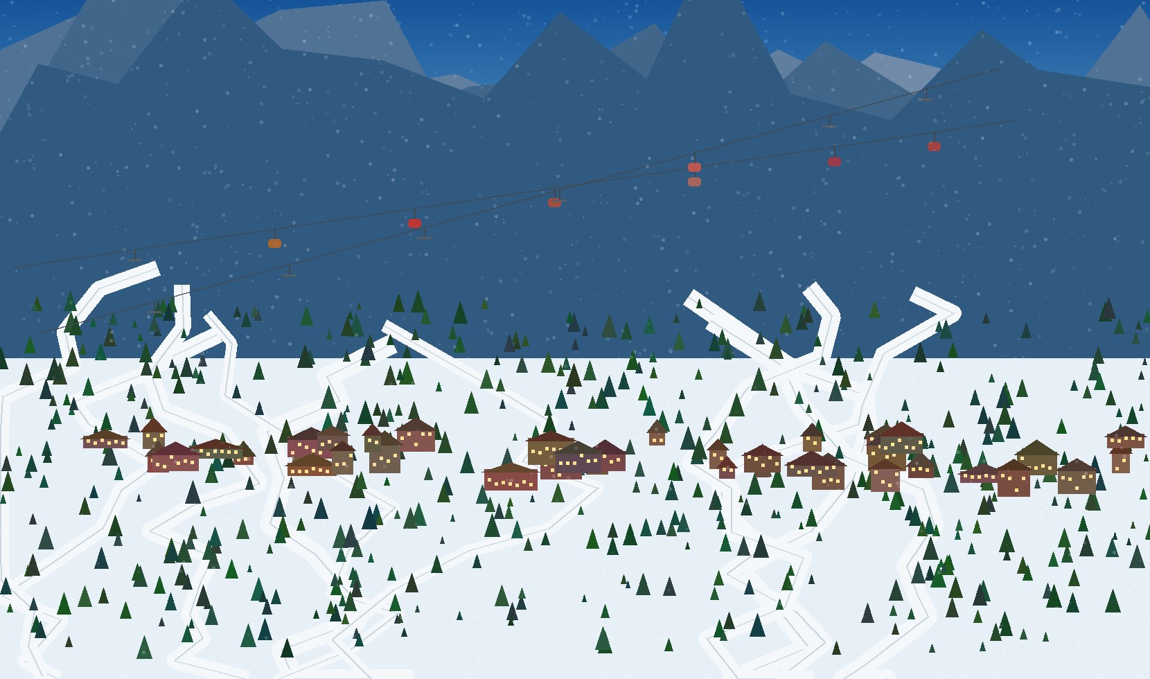 winter panoramic scene 67