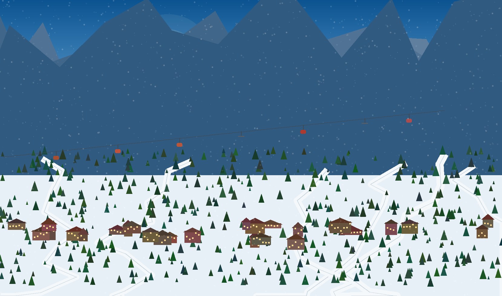 winter alpine scene 67