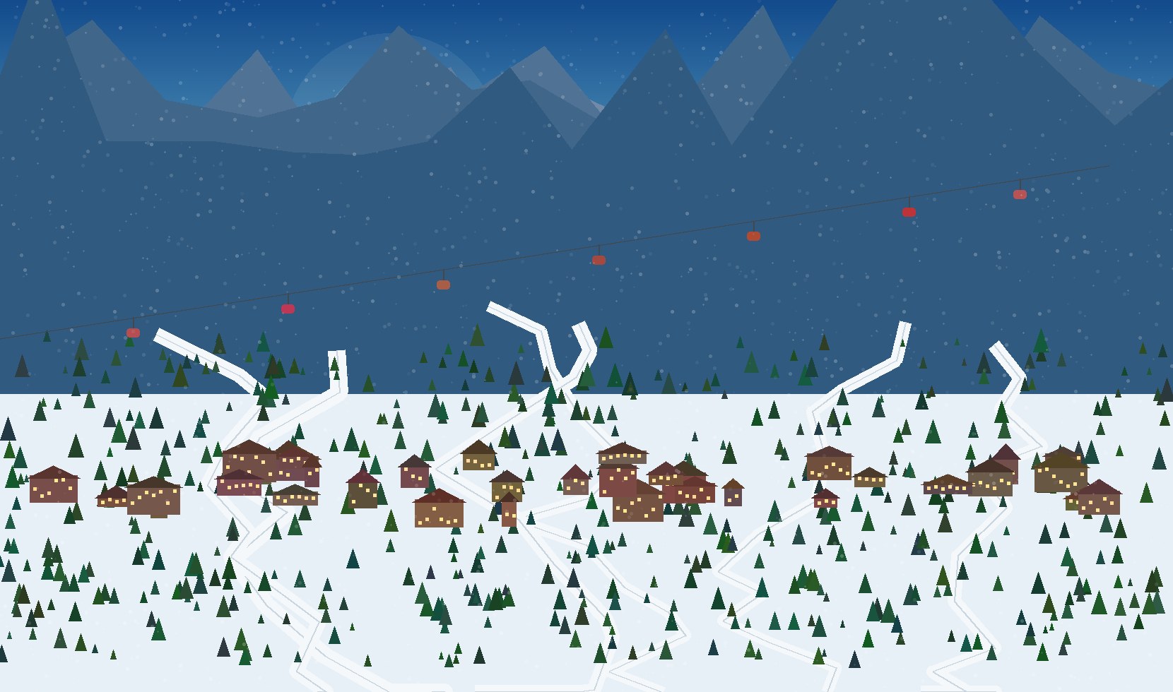 winter panoramic scene 68