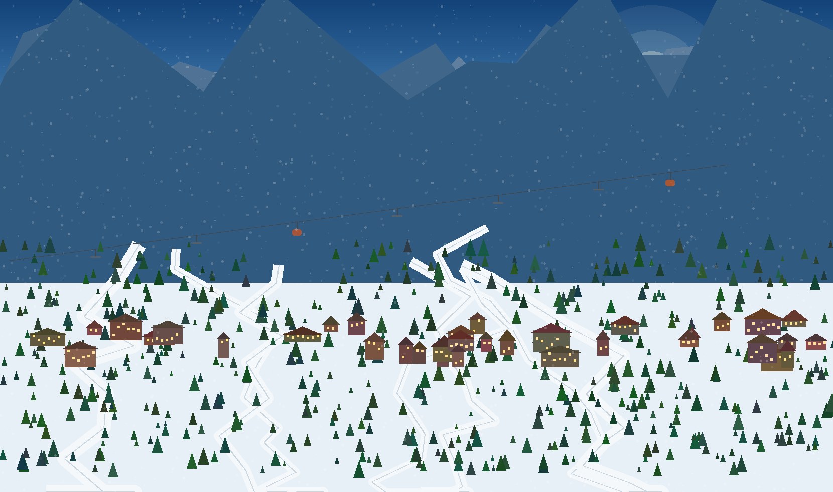 winter alpine scene 68