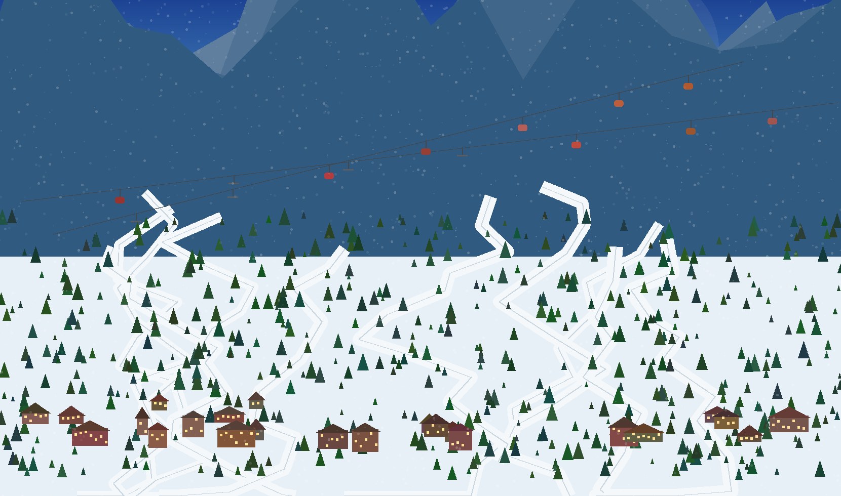 winter alpine scene 69