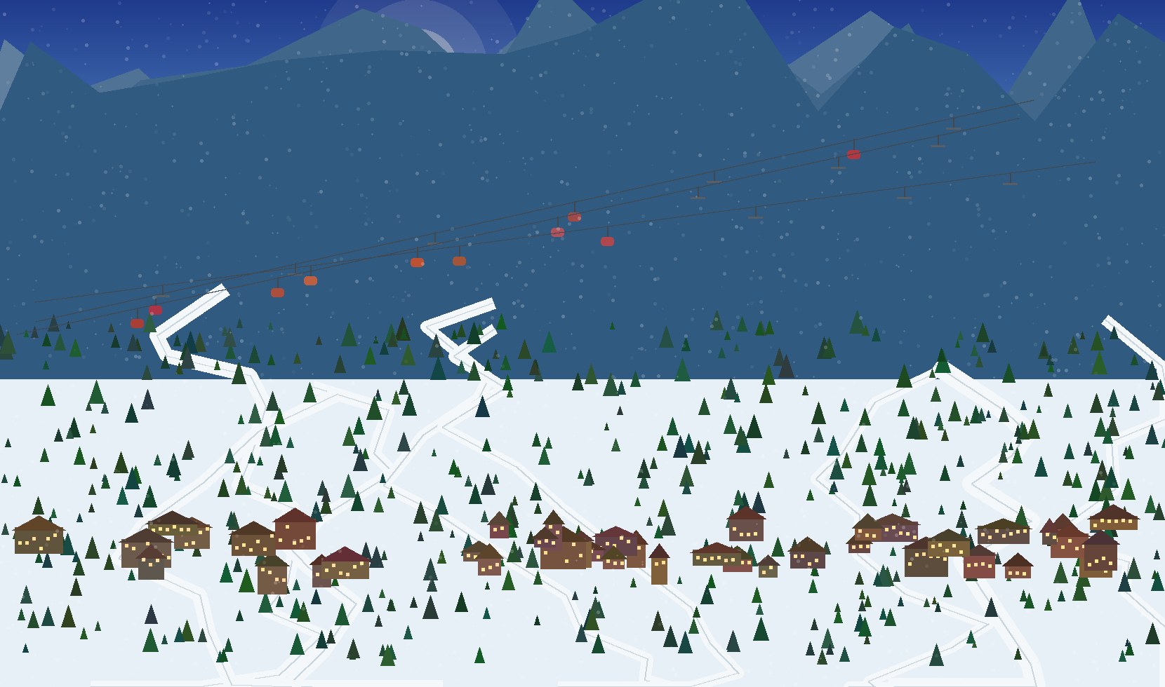 winter panoramic scene 71