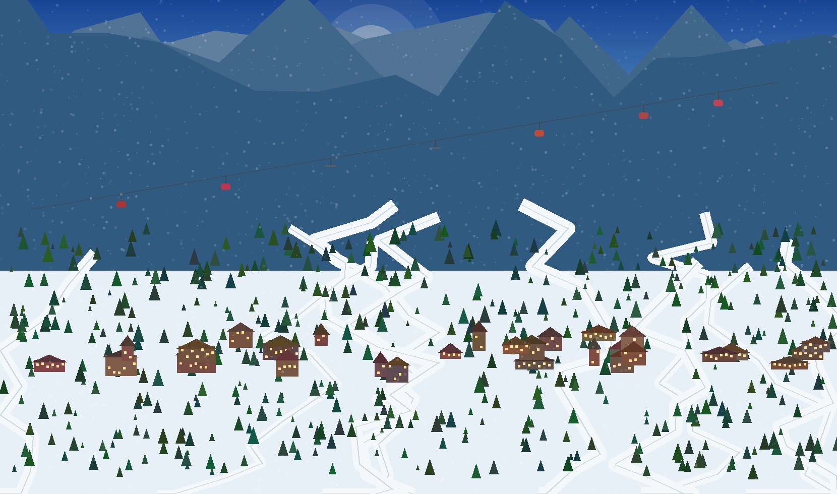 winter alpine scene 71