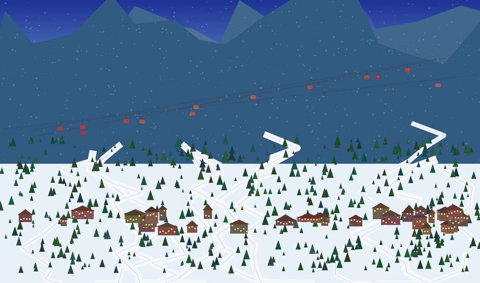 winter panoramic scene 73