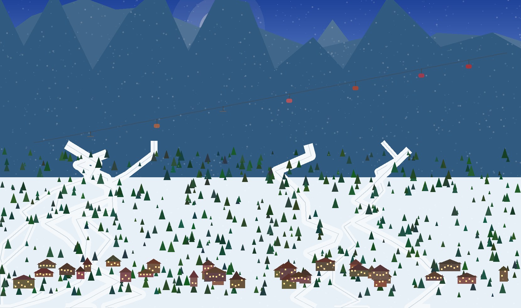 winter alpine scene 75