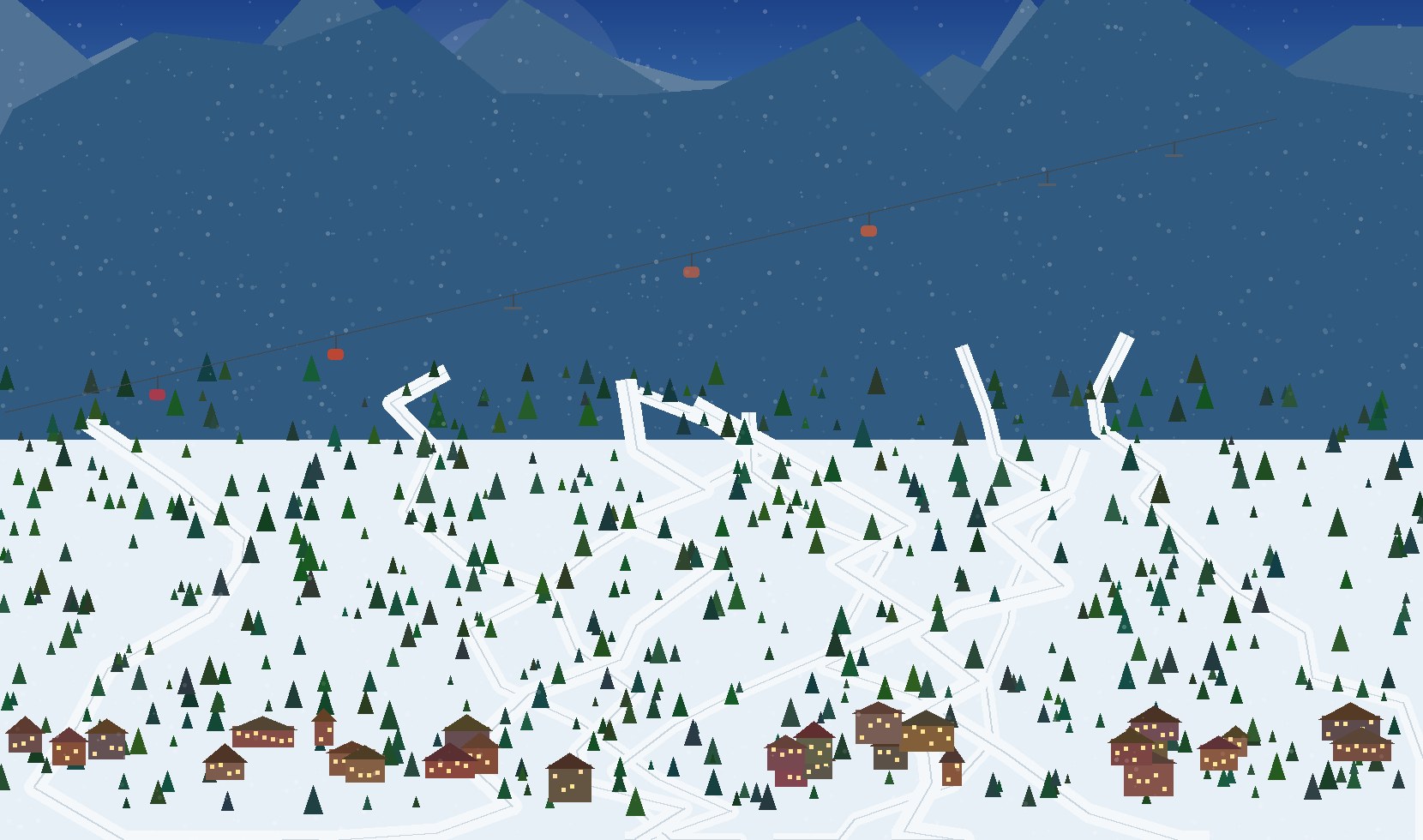 winter panoramic scene 77