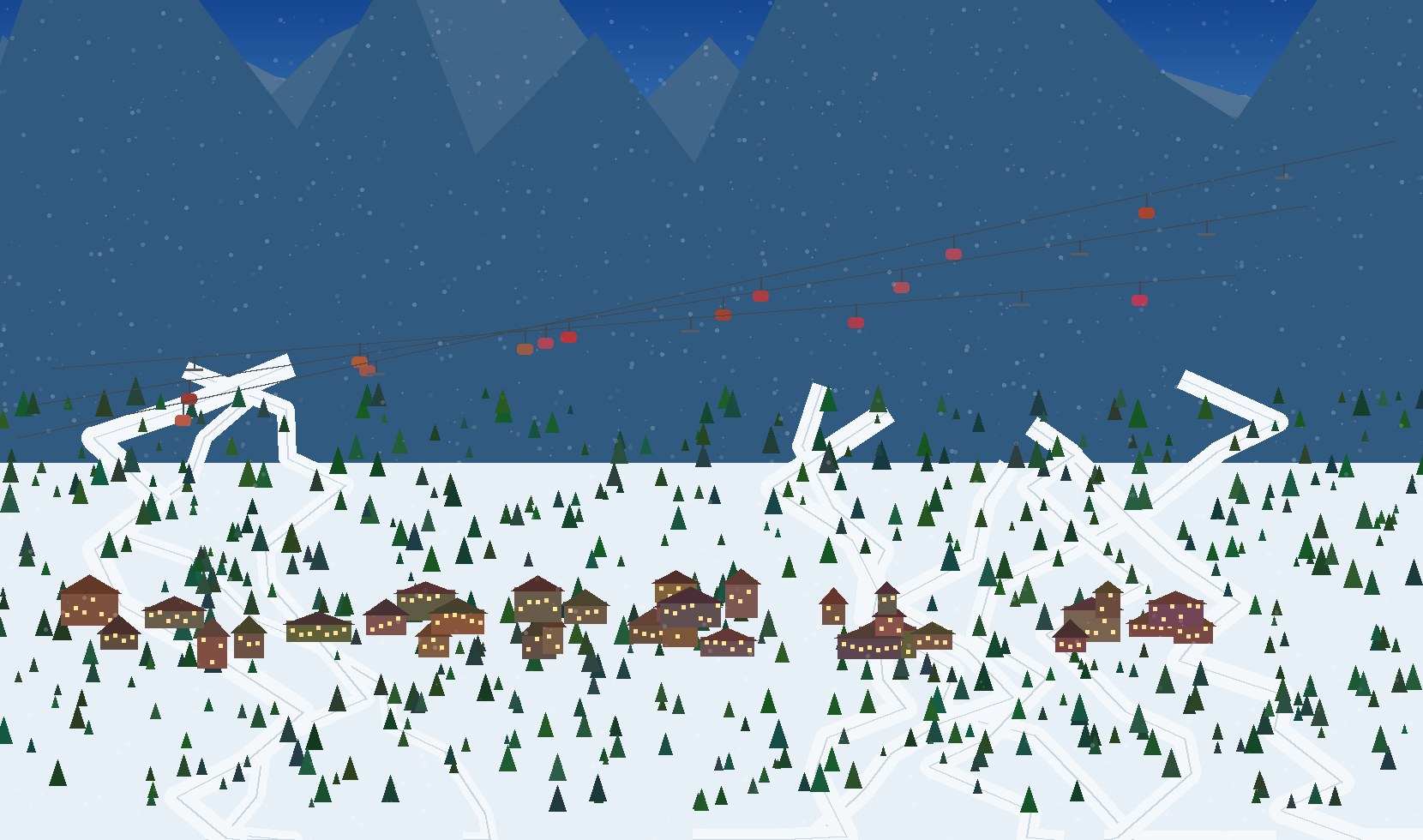 winter alpine scene 77