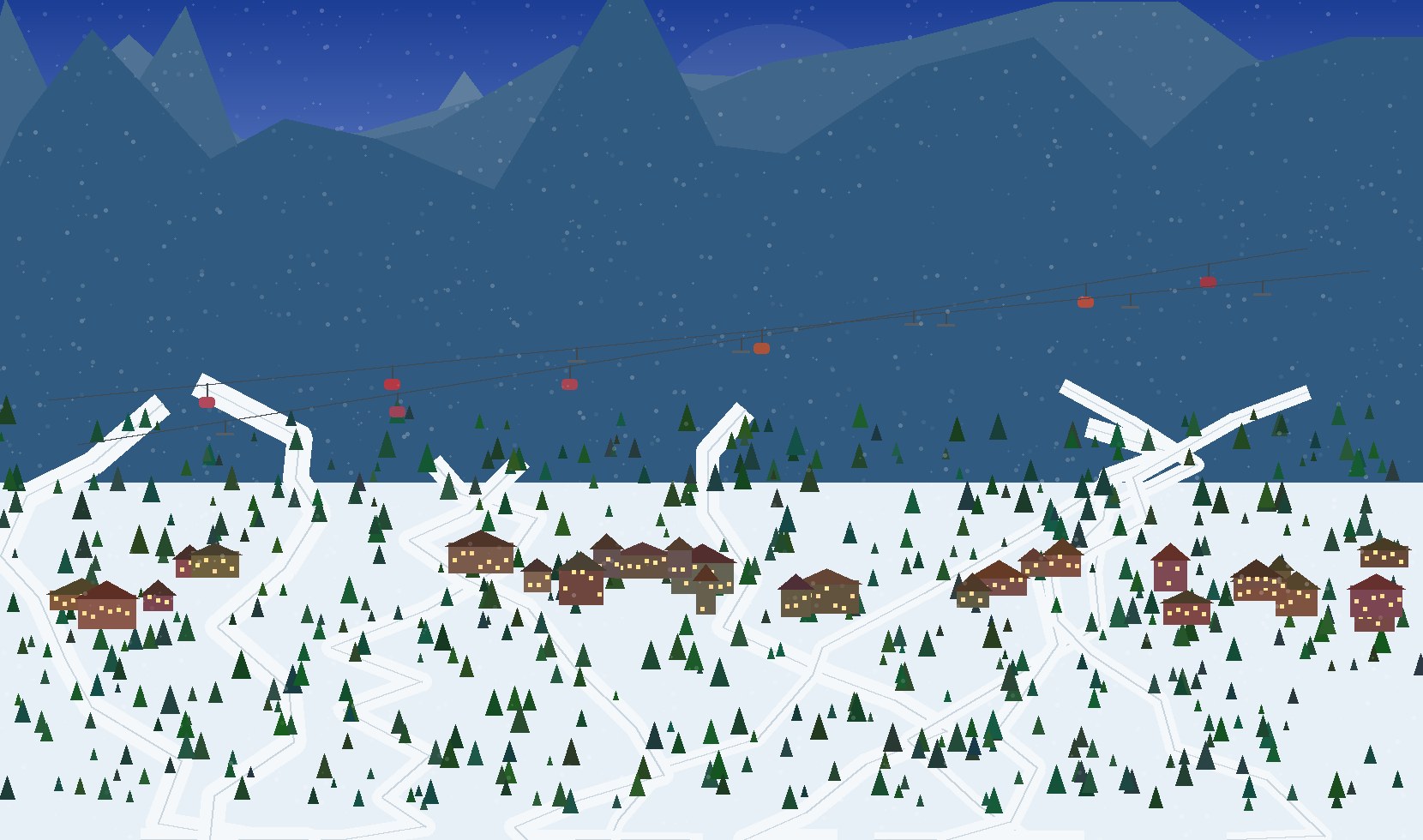 winter panoramic scene 79