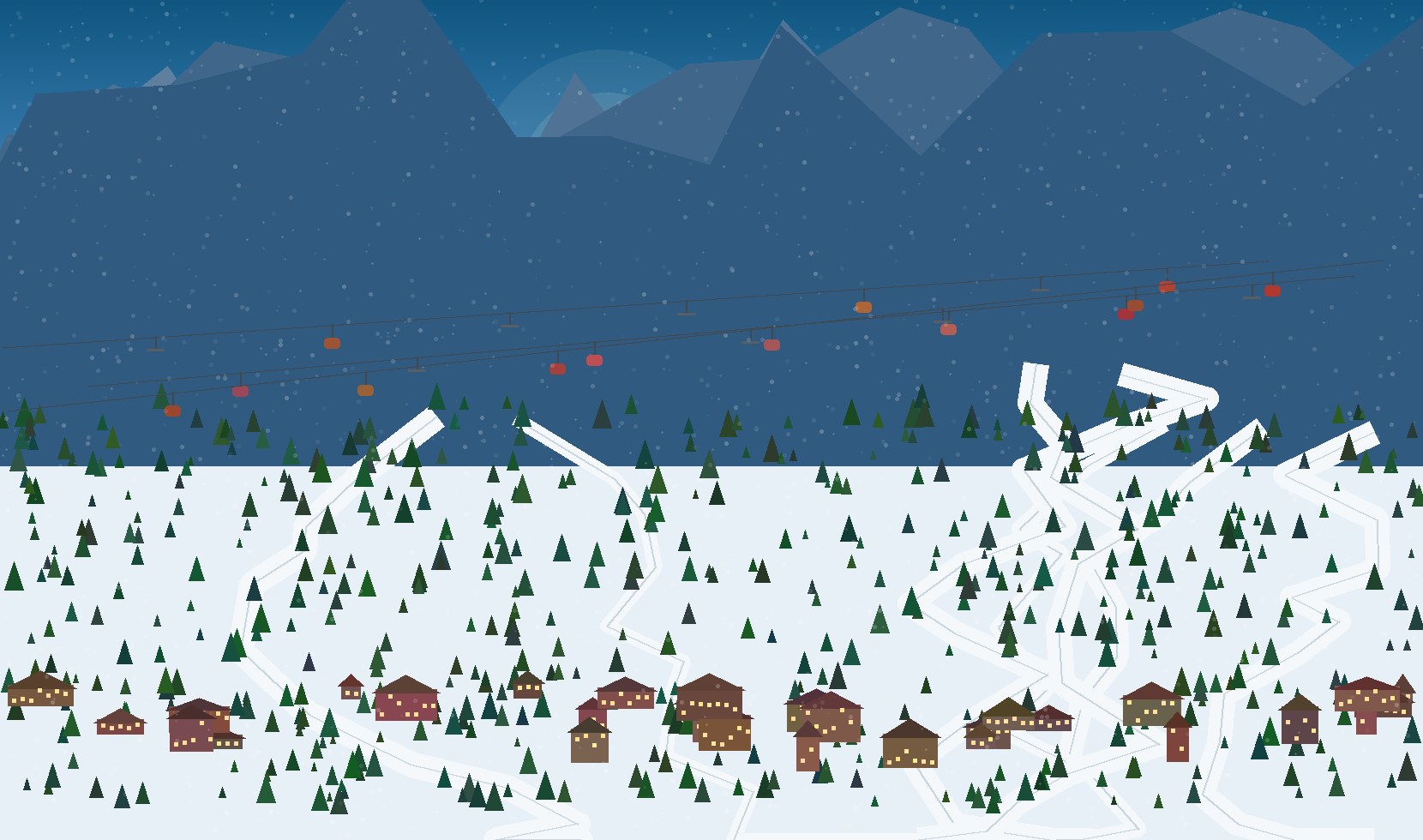 winter alpine scene 79