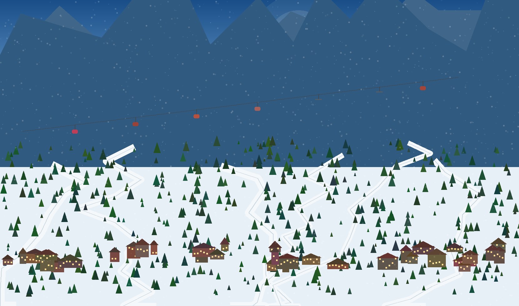 winter panoramic scene 81