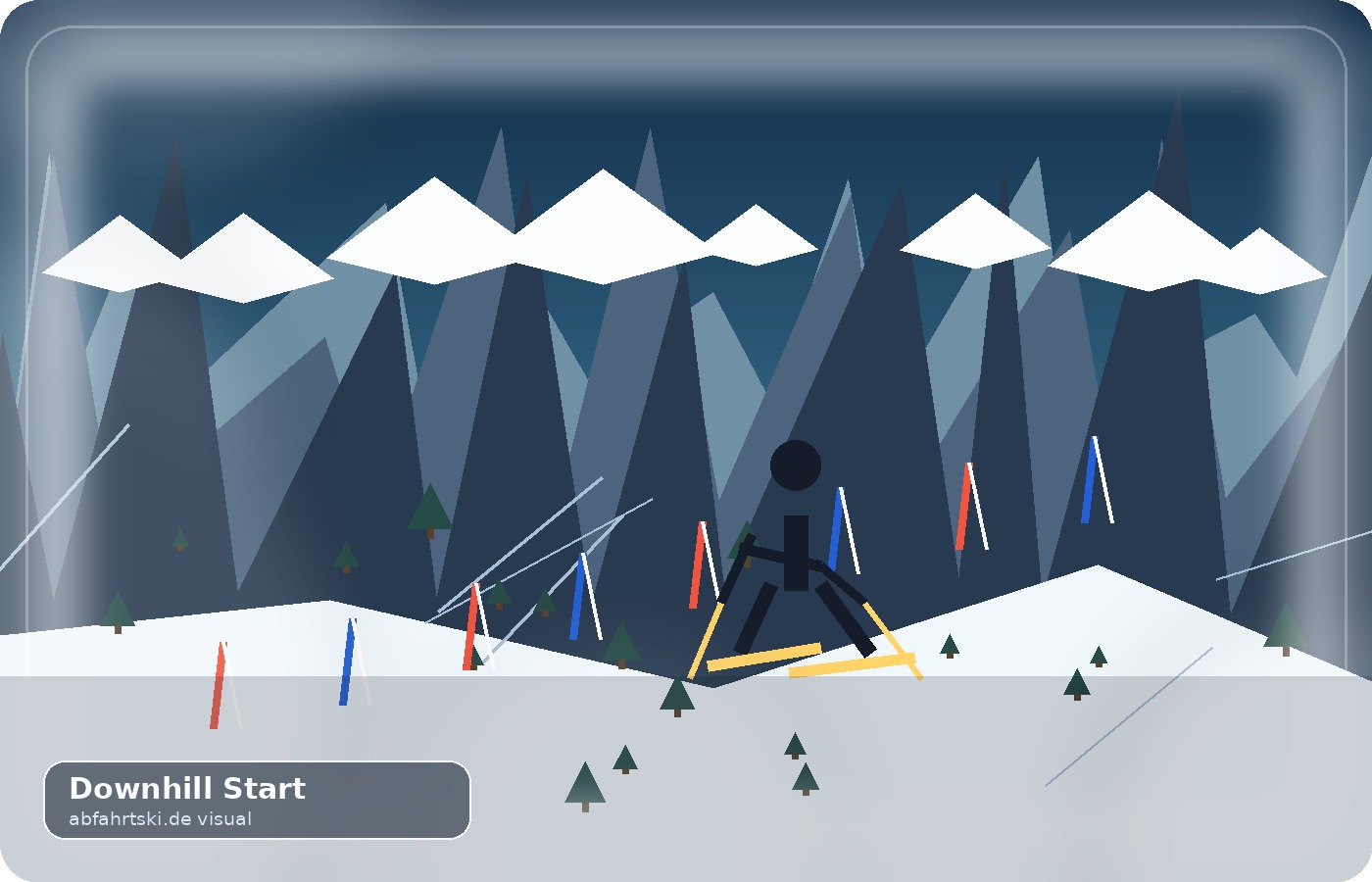 downhill start house