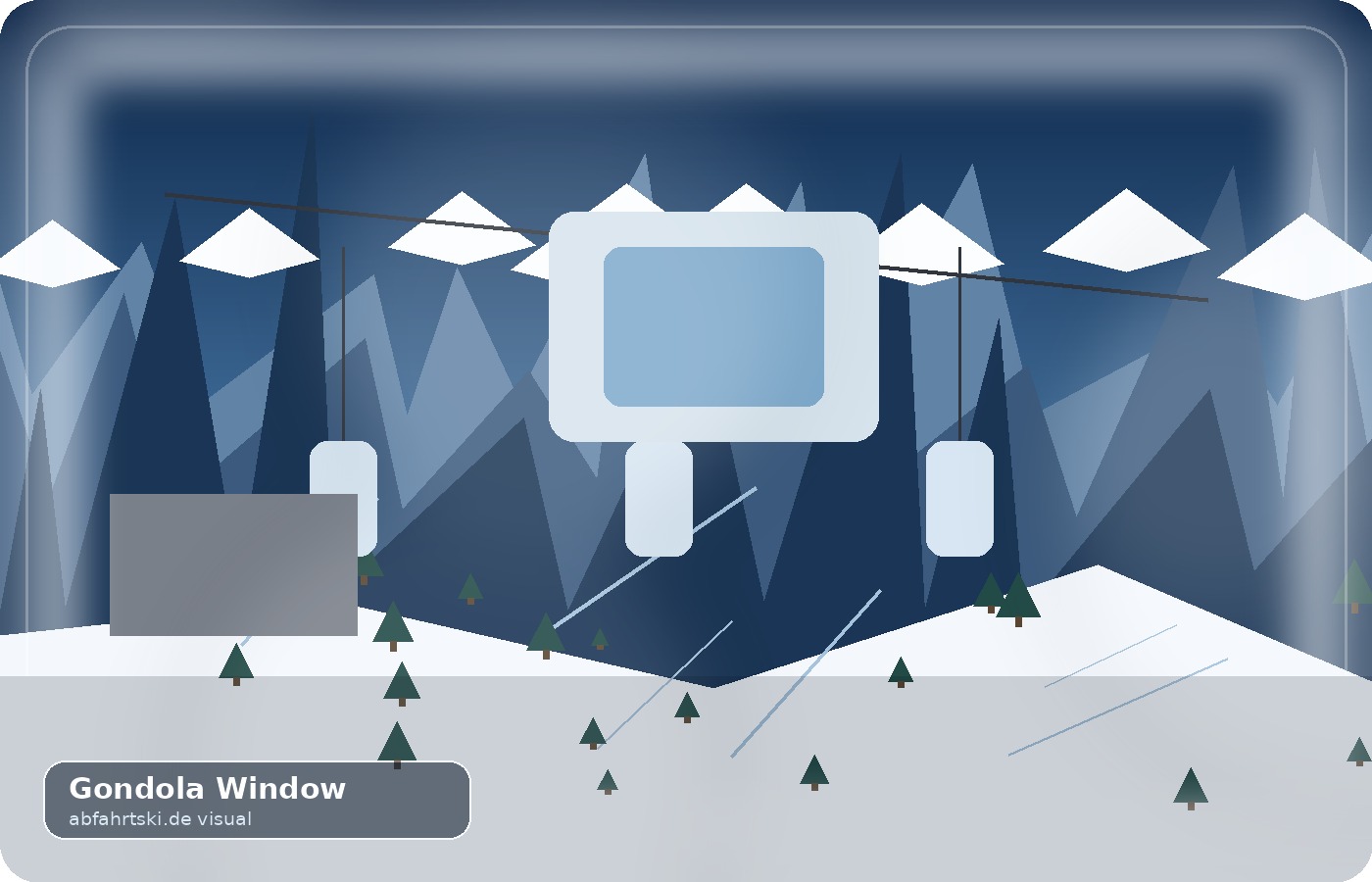 gondola window frost