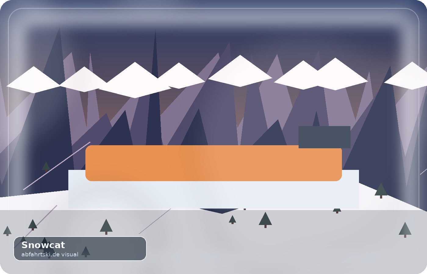 snowcat morning prep