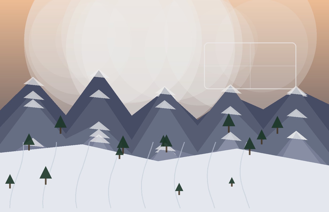 Vinterfotosteder og utsiktspunkter