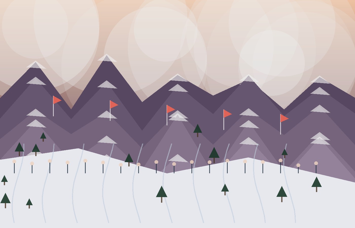 Målområder, fansoner og arrangementsrytme