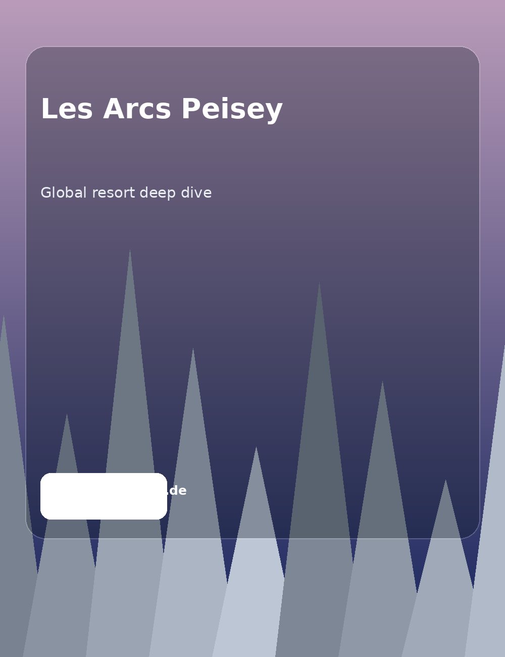 Les Arcs Peisey