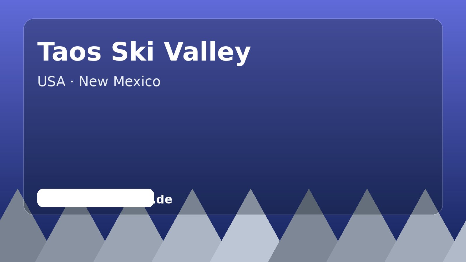 Taos Ski Valley
