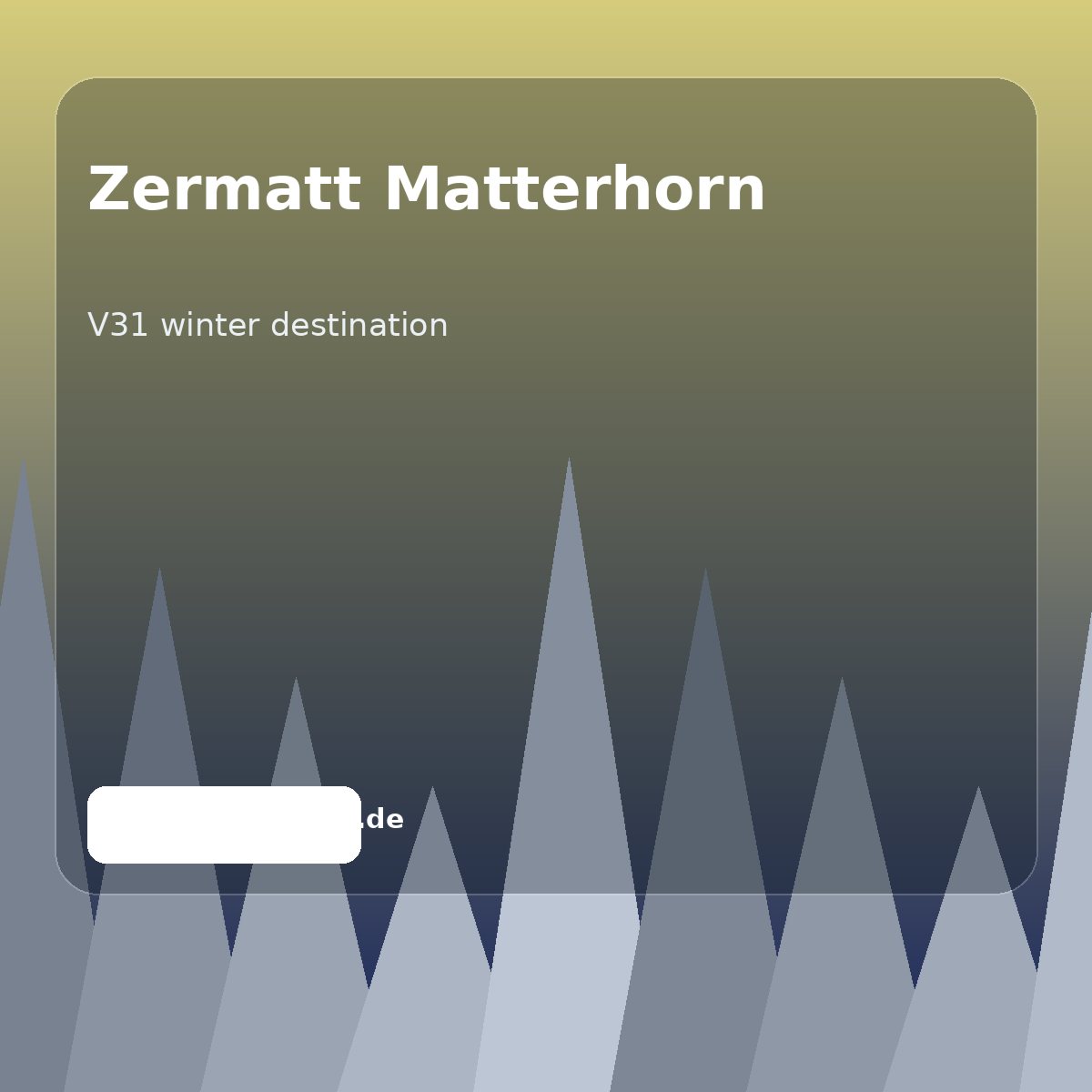 Zermatt – Resort profile