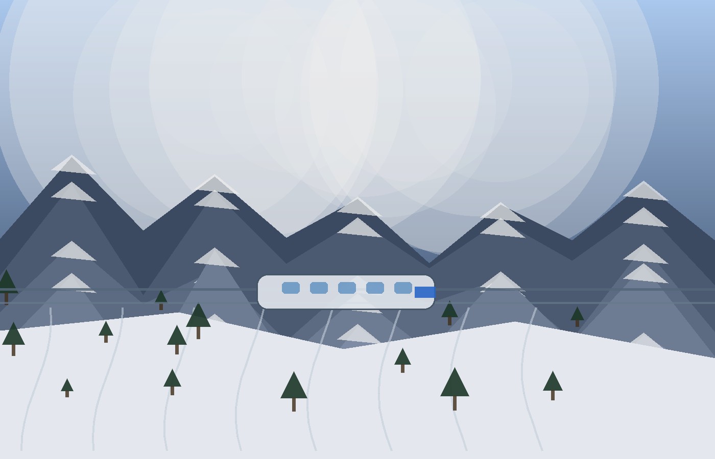 Train-Friendly Ski Trips V45